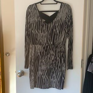 Long sleeve Cocktail Dress